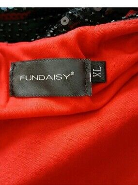 FundaIsy Red Women's Dress - Elegant Accent